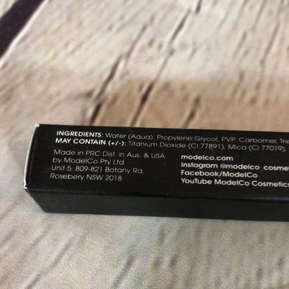 Model Co Eyelites Metallic Eyeshadow Granite New in Box - Picture 6 of 10